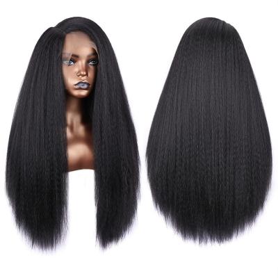 China Best Selling Curly Straight Pre Plucked Virgin Hair Brazilian Straight Curly HD 13x4 Full Frontal Wigs For Black Women for sale