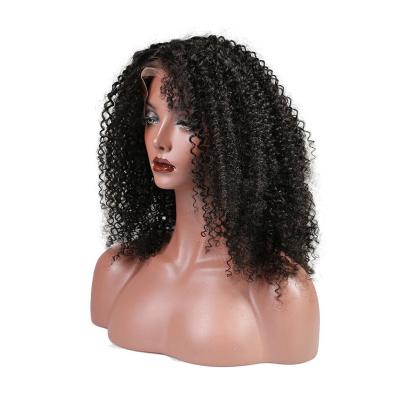 China New Grade 11A Curly Curly Virgin Curly Full Lace Human Hair Wigs HD 13x4 Brazilian Full Frontal Wigs for sale