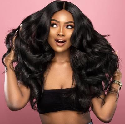 China Hot Selling Body Wave Virgin Brazilian Hair Invisible Full Human Hair Wigs Transparent 13x4 Frontal Wigs for sale