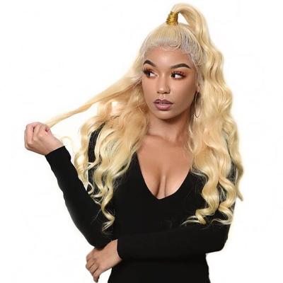 China Hot Selling 613 T Piece Body Wave 150% Density Brazilian Virgin Malaysian Hair Wig Body Wave Lace Front Wig for sale