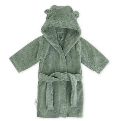 China Super soft QUICK DRY high quality 100% cotton baby cartoon towel kids hooded animal modeling bathrobe for sale