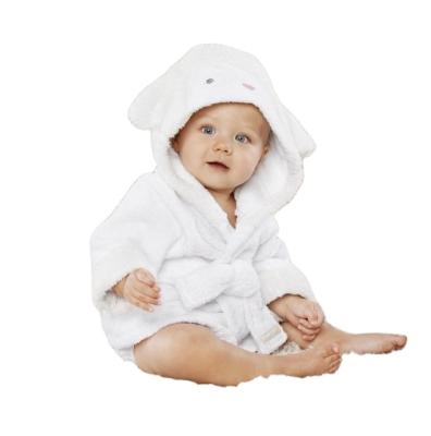 China Custom Logo Cotton Terry Towel Baby Bathrobe Set Premium Quality QUICK DRY for sale