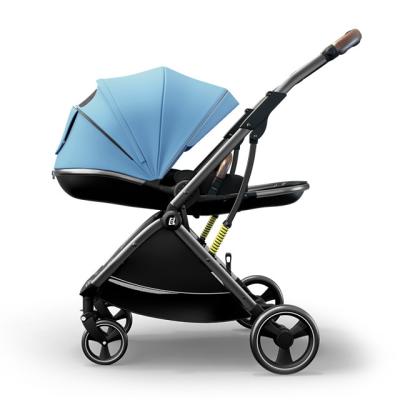 China Wholesale 2022 Luxury Landscape Baby Stroller Luxury Multifunctional High Quality Pushchair One Hand Folding Travel Stroller With Sunshade for sale