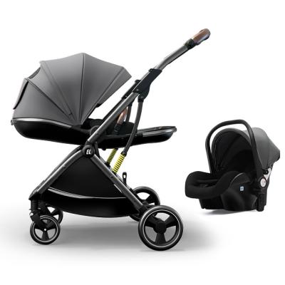 China 2022 New Design OEM Daily Life Travel One Hand Portable Baby Stroller Custom Multi-Function Walker Folding With Sunshade for sale