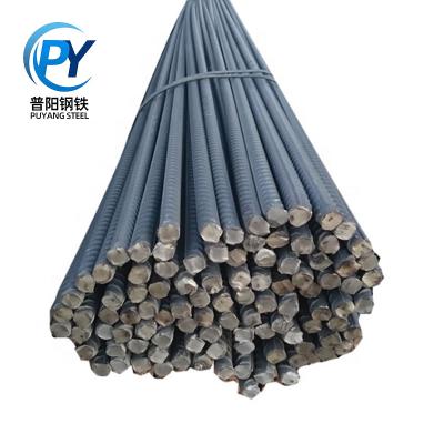 China Buliding Construction PUYANG Rebar HRB355 HRB400 HRB500 8mm 10mm 12mm 14mm 16mm Earthquake Resistance Reinforcing Deformed Steel Iron Bar Rebars Price for sale