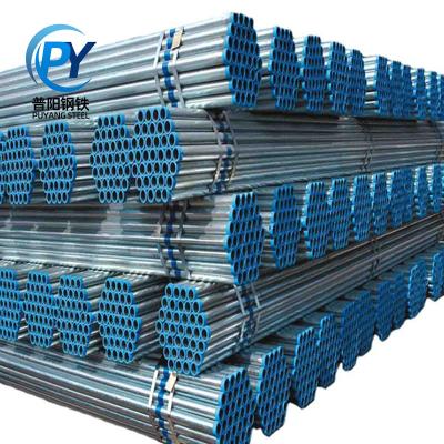 China Popular Liquid Pipe Galvanized Welded Steel Pipe Price Suitable Galvanized Steel Round Pipe for sale