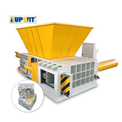 China Aluminum Metal Tin Can Baler Scarp Metal Press Automatic Hydraulic Iron Machine zu verkaufen