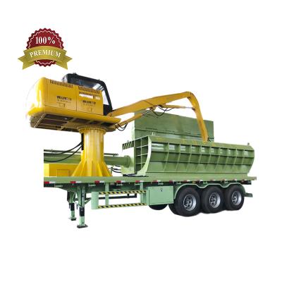 Chine Hotels Hydraulic Mobile Machine Car Scrap Metal Baler Automobile Baler à vendre