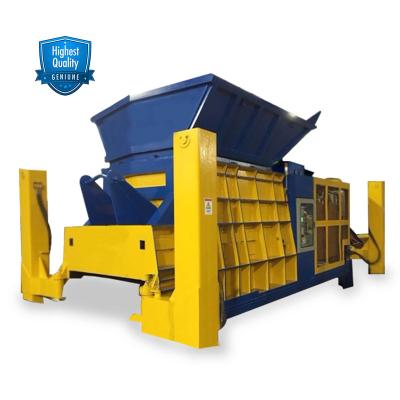 China Large Mouth Farms Waste Scrap Metal Hydraulic Shear Non Ferrous Container Box Shaped Steel Cutting Machine for sale