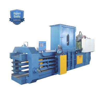 China Chemical Automatic Horizontal Compactor Paper Baler For Cardboard for sale