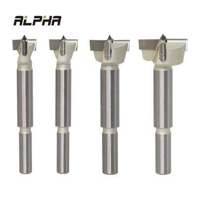 China ALPHA 15mm-60mm Shank ALPHA 15mm-60mm Shank Tungsten Carbide Cutter Forstner Tips Hinge Hole Saw Woodworking Tools Round Hinge Drill Bit for sale