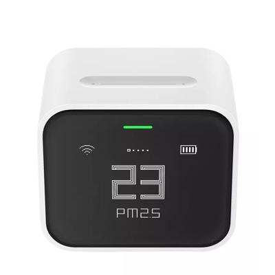 China WithHome Room Use Qingping Air Detector Lite Retina Touch IPS Screen Touch Mihome Operation pm2.5 APP Control Air Monitor Workkit for sale