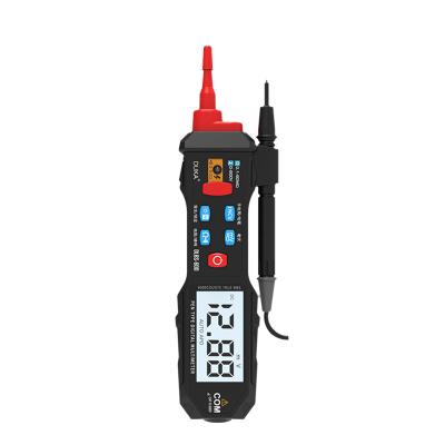 China DUKA Digital Pencil Multimeter 6000 AC/DC Set Counts AC/DC Large Auto Ranging LCD Screen Measurement Snap Back Light Backlight for sale