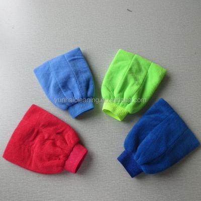 China Eco - Friendly Microfiber Cloth Wash Warm Saling Glove for sale