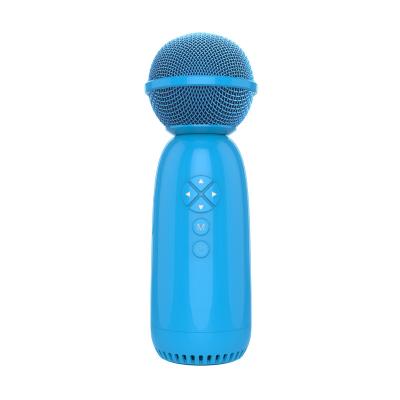 China Blue Headset Microphone Radio Tooth Karaoke Microphone,Rechargeable Kids Voice Microphone Magic Karaoke Machine LY168 for sale