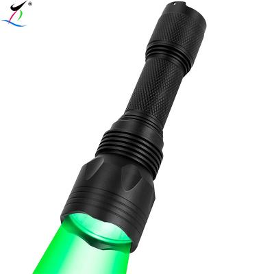 China Camping Nutria Hunting Linterna Flashlight 800LM Predator Light Green Light U9 for sale