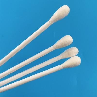 China 7.4 Inch Disposable Cotton Swab Medical With Big Head Hole On Handle Cleaning Sticks zu verkaufen