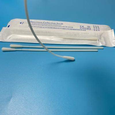 China 150mm Long Sterile EO Foam Sampling Swabs For Safe Germ Free Sample Collection for sale