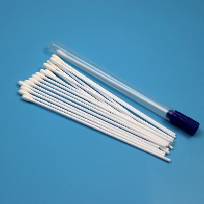 China 15cm Disposable PS Stick Rayon Oral Swab Sterile Specimen Collection Swab VTM Kit for sale