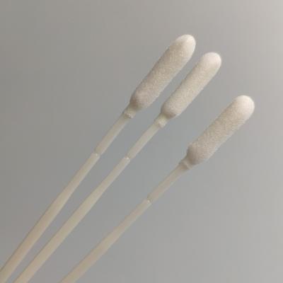 China Individual Sterile Foam Sponge Head 150mm Medical Swab for sale