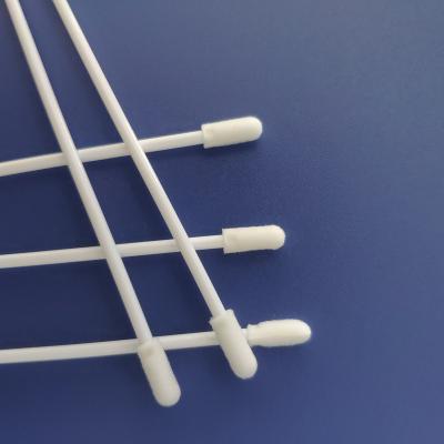 China Foam Head PS Stick 126mm Foam Tip Medical Cotton Buds for sale