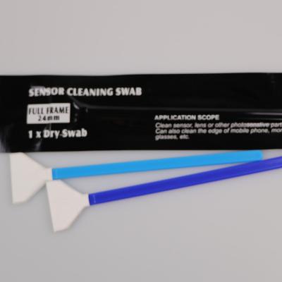 China 24mm V Shape CMOS Full Frame DSLR Sensor Cleaning Swabs for sale