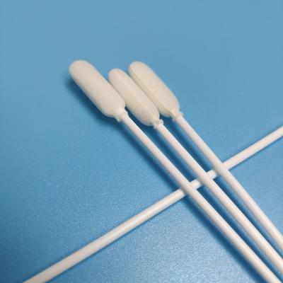 China ODM 14cm PP Stick Sponge Head Disposable Sampling Swab for sale