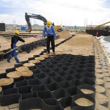 China Industrial HDPE Geocell Geotextile For Slope Protection for sale