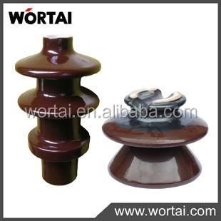 China OEM Welcome 33kV Porcelain Pin Post Insulator High Quality Ceramic ANSI Standard 55 1 2 3 4 5 6 W55-1 for sale