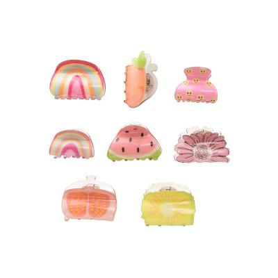 China Fruit Funny Mini Claw Clips Cute Children's Hair Accessories en venta