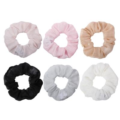 China New LED mesh large scrunchie Luminous Hair Tie en venta