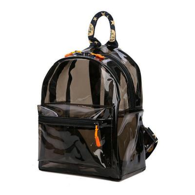 China Transparent backpack Waterproof pvc shoulders bag for sale