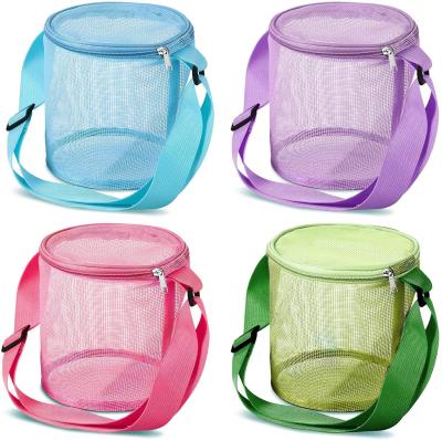 China Cubo de la arena de la ronda de Mesh Shell Storage Bag Beach Three-Dimensional de los nuevos niños en venta