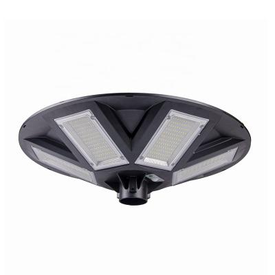 China Theme Park Yard UFO Walkway Light 1000W Integrated Bollard ABS Solar Street Light With Motion Sensor for sale