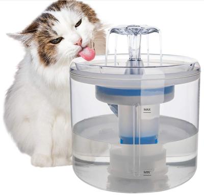 China Wholesale Environmental Protection PC Factory Pet Water Fountain New Two Kinds Of Thirst Quenching Silent Water Pump 2.6L for sale