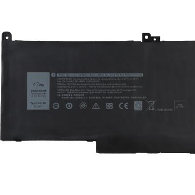 China New Original Genuine DJ1J0 Laptop Battery For Dell Latitude 12 7000 7280 7480 Laptop 11.4v 42wh 42Wh for sale