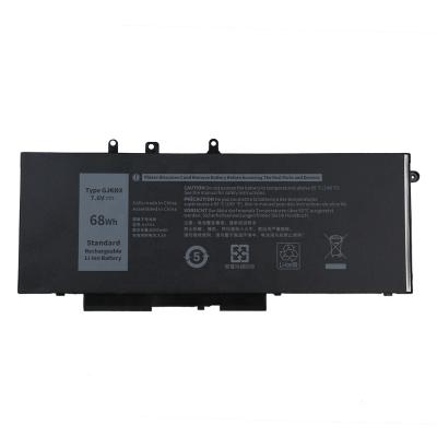 China GJKNX LAPTOP Battery For Dell Latitude 5480 5280 5490 5580 E5480 For Dell Laptop Battery Latitude GD1JP 451-BBZG Lithium Laptop Battery for sale