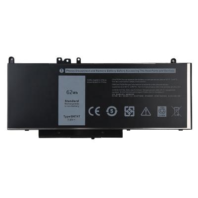 China New Original 6MT4T LAPTOP Laptop Battery For Dell Latitude E5470 E5570 E5450 Replacement With 79VRK 7V69Y TXF9M 7.6V 62WH for sale