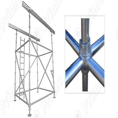 China Industrial Scaffolding Tags Scaffolding Cup Lock Cuplock System Scaffolding for sale