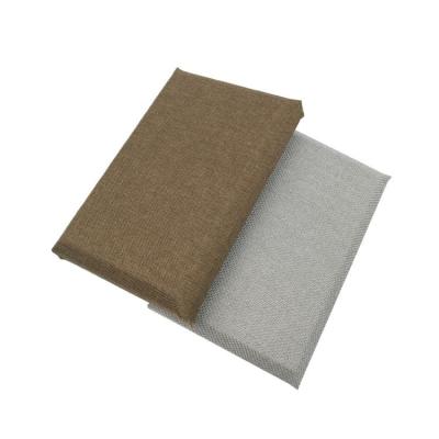 China Highly Effective Acoustic Sound Absorption Wall Panel Fabric Sound Absorbing Panel for sale