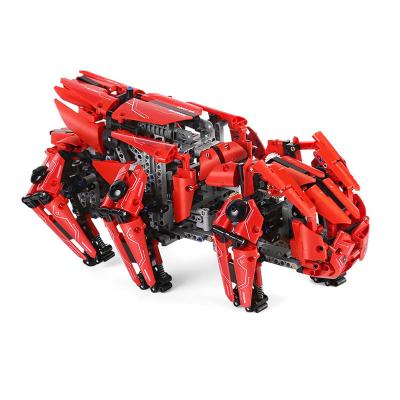 China Creative Legoed RC Robot Building Blocks Toy Wholesale Building Bricks ROI 20005 Kids Spike Toys Gifts RC Robot Motorized Walking Tank for sale