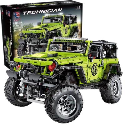 China DIY TOY Wholesale Green SUV Off-Road Speed ​​J902 MOC 5140 Building Blocks Buggy Bricks Toys Christmas Gift Legoed Technic Set Car J902 for sale