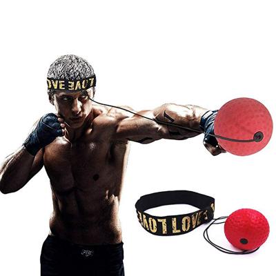 China Training /pressure reduction boxing gym sports fighting boxing ball with head band boxing reflex ball for sale