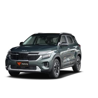 China 2023 Kia Seltos 5 Seats SUV Gold Fuel Vehicle 1.4T 140hp L4 DCT Luxury Roof Rack for sale