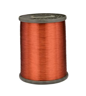 China Heating 0.20-1.60mm PEW/130C Class B Enameled Round Copper Winding Wire , PT25 35KG Each Roll for sale