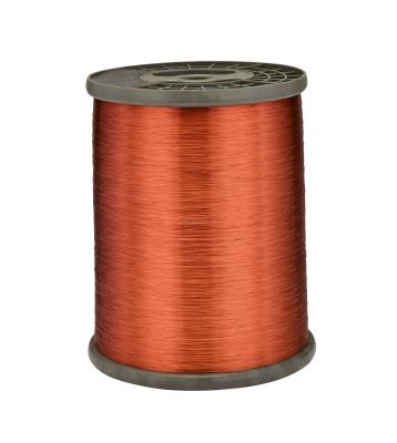 China Heating wire 0.75mm ECCA, enameled copper clad aluminum wire used in motorcycle magneto coil winding for sale