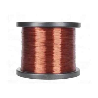 China Dark Brown Copper Coil Heating Wire, Enameled Round Copper Wire For Motor Rewinding Purpose, DIN250 20kg Per Coil for sale