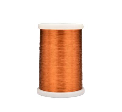 China Heating 0.10-0.20mm EIW/180C Class H Enameled Round Copper Winding Wire , PT410/15 5-15KG Each Roll for sale