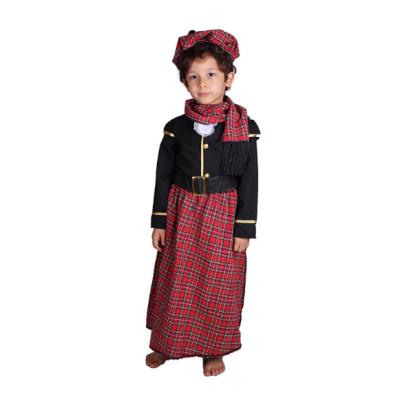 China Boys Kindergarten Games Stage Performance Scottish Cosplay Costume and Decoration Children Role Playing Costume for sale