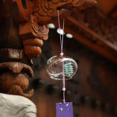 China China Creative Wind Chimes Customized Japanese Handmade Glass Gifts Wind Chimes for sale